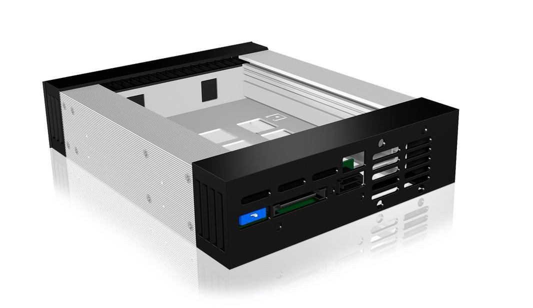 Ohišje IcyBox IB-129SSK-B za 3,5''/2,5'' HDD SATA/SAS 3
