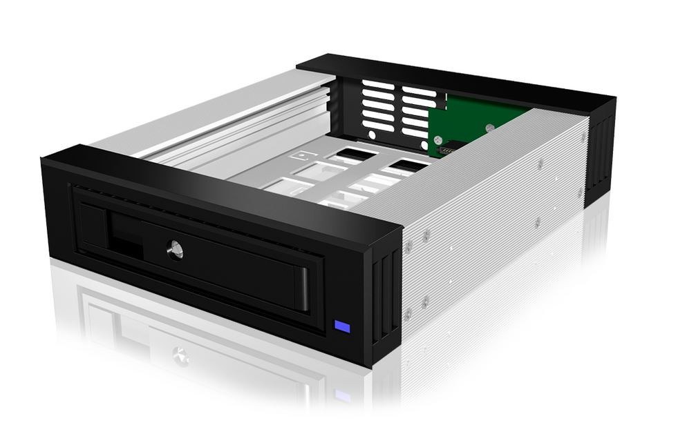 Ohišje IcyBox IB-129SSK-B za 3,5''/2,5'' HDD SATA/SAS 5