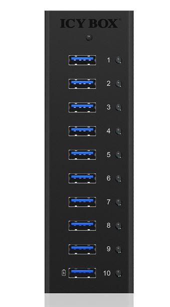 Aktivno 10-portno USB Hub IB-AC6110 2