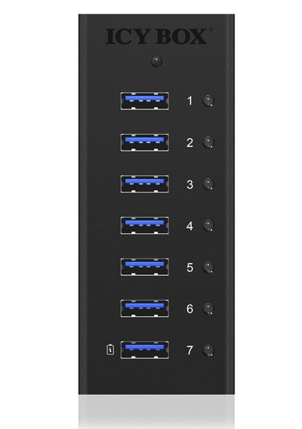 Aktivni 7-portni USB Hub IB-AC618 2