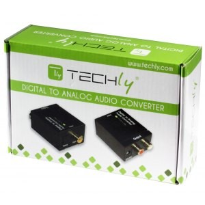 Digitalni avdio pretvornik Toslink/SPDIF v RCA 2