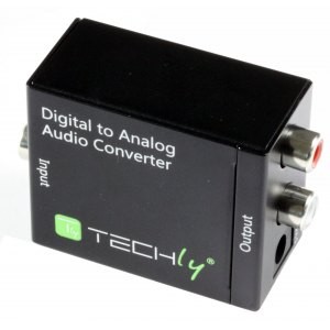 Digitalni avdio pretvornik Toslink/SPDIF v RCA 3