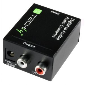 Digitalni avdio pretvornik Toslink/SPDIF v RCA 4
