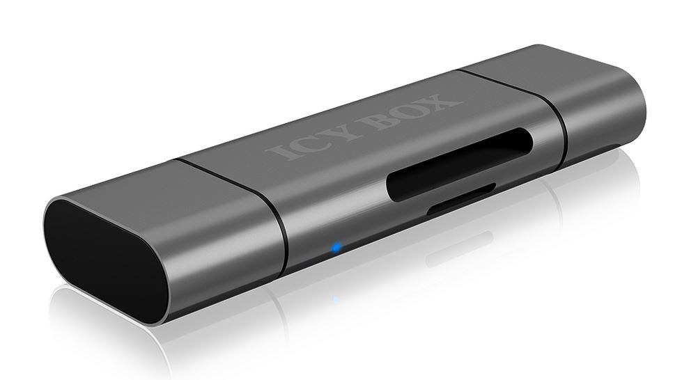 Bralnik kartic IB-CR200-C USB 2.0 Type-C, Type-A