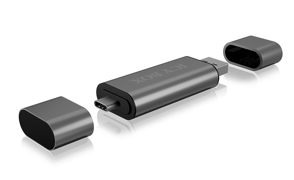 Bralnik kartic IB-CR200-C USB 2.0 Type-C, Type-A 4