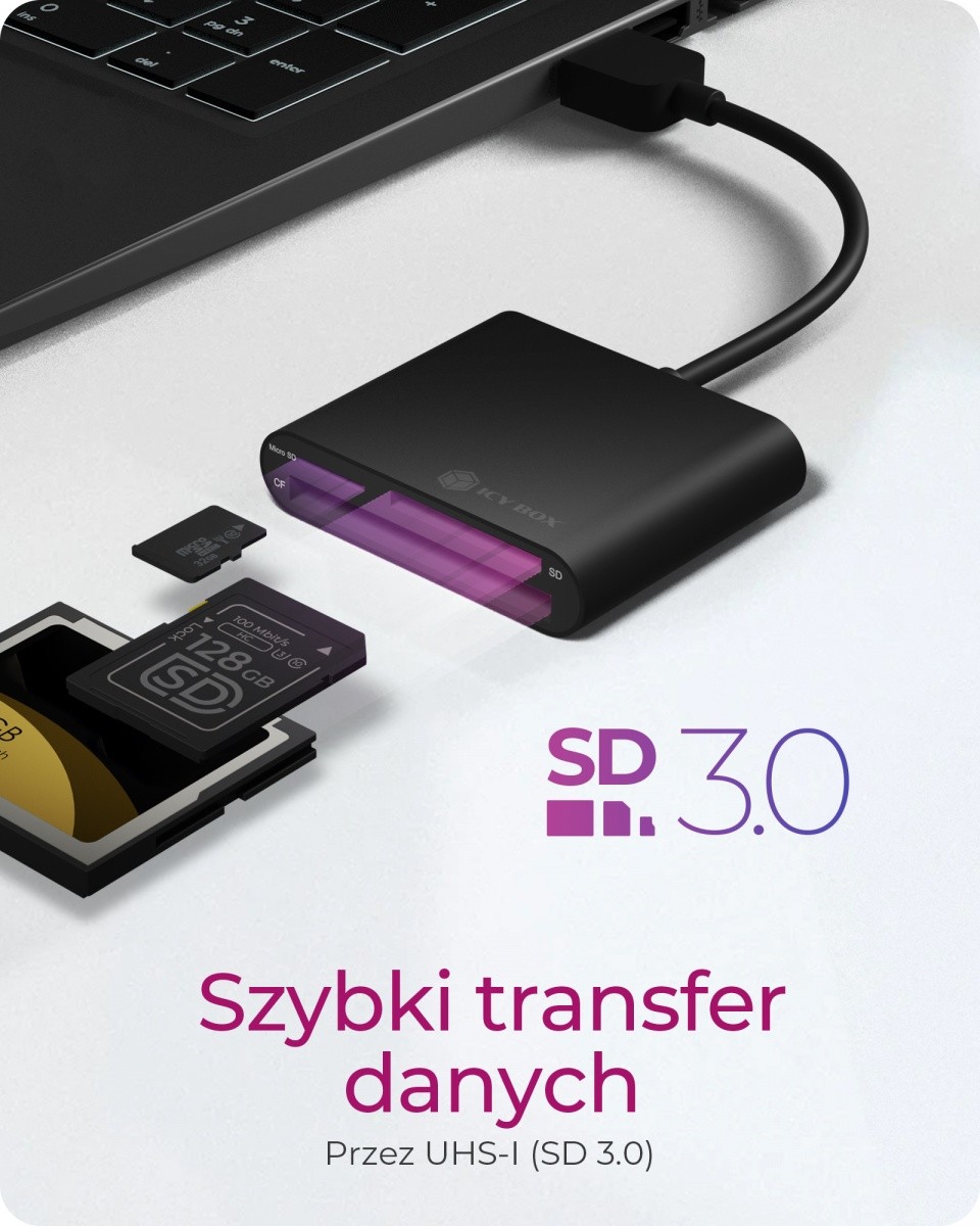 Bralnik kartic IB-CR301-U3 USB 3.0 3