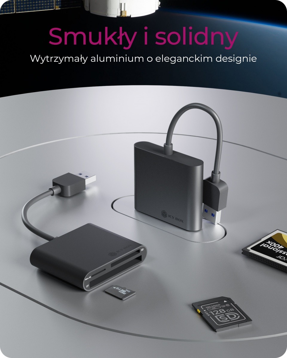 Bralnik kartic IB-CR301-U3 USB 3.0 4