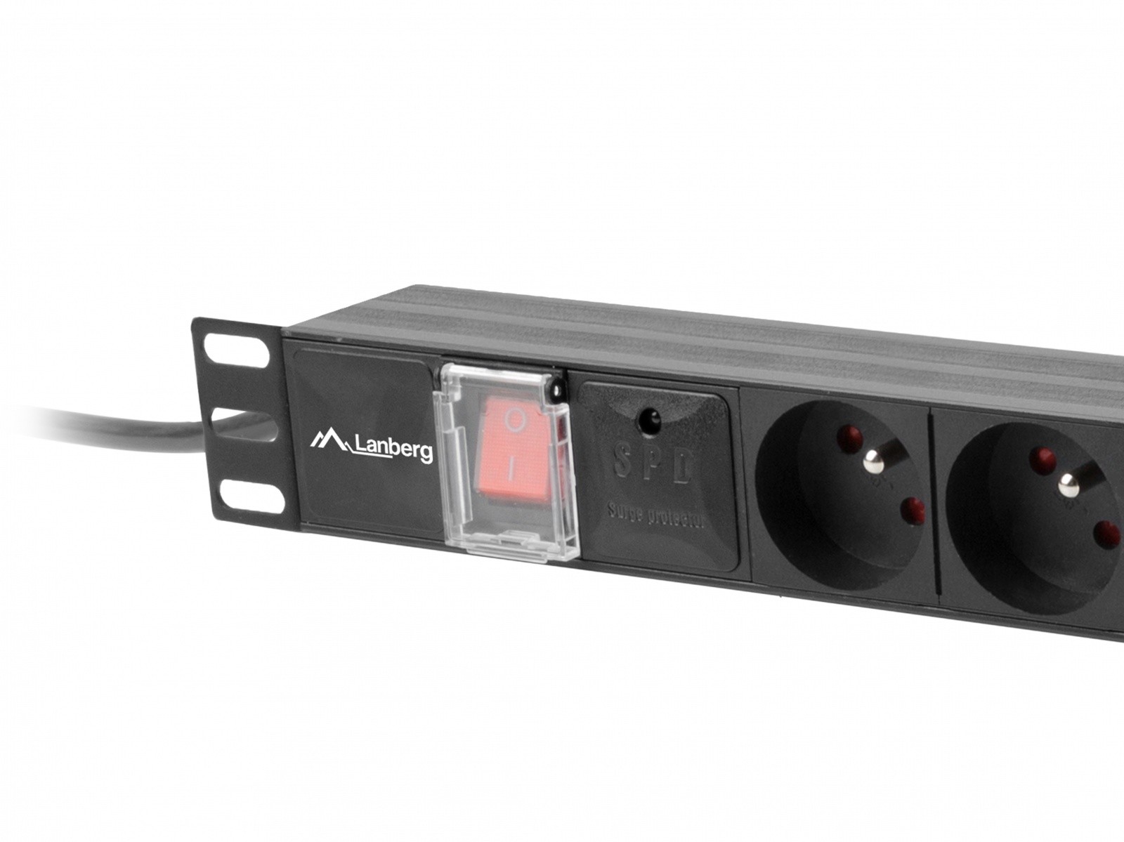 Napajalna letev Rack PDU 19", 7x poljska vtičnica, 2m 3