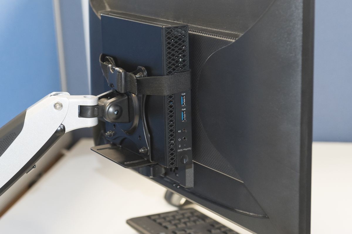 Nosilec za Mini PC za montažo za monitorjem, VESA 75/100mm 3