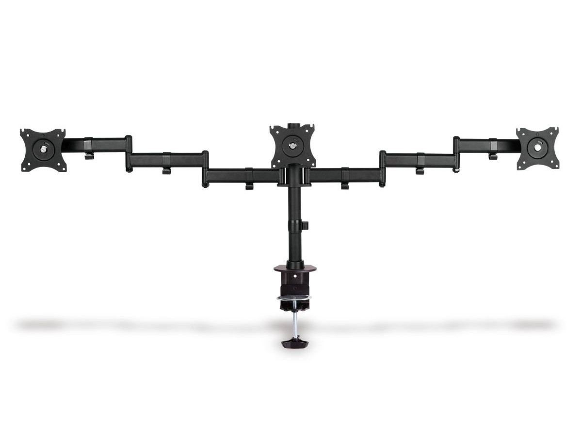 Trojni namizni nosilec za monitor, max. 27", 8kg 2
