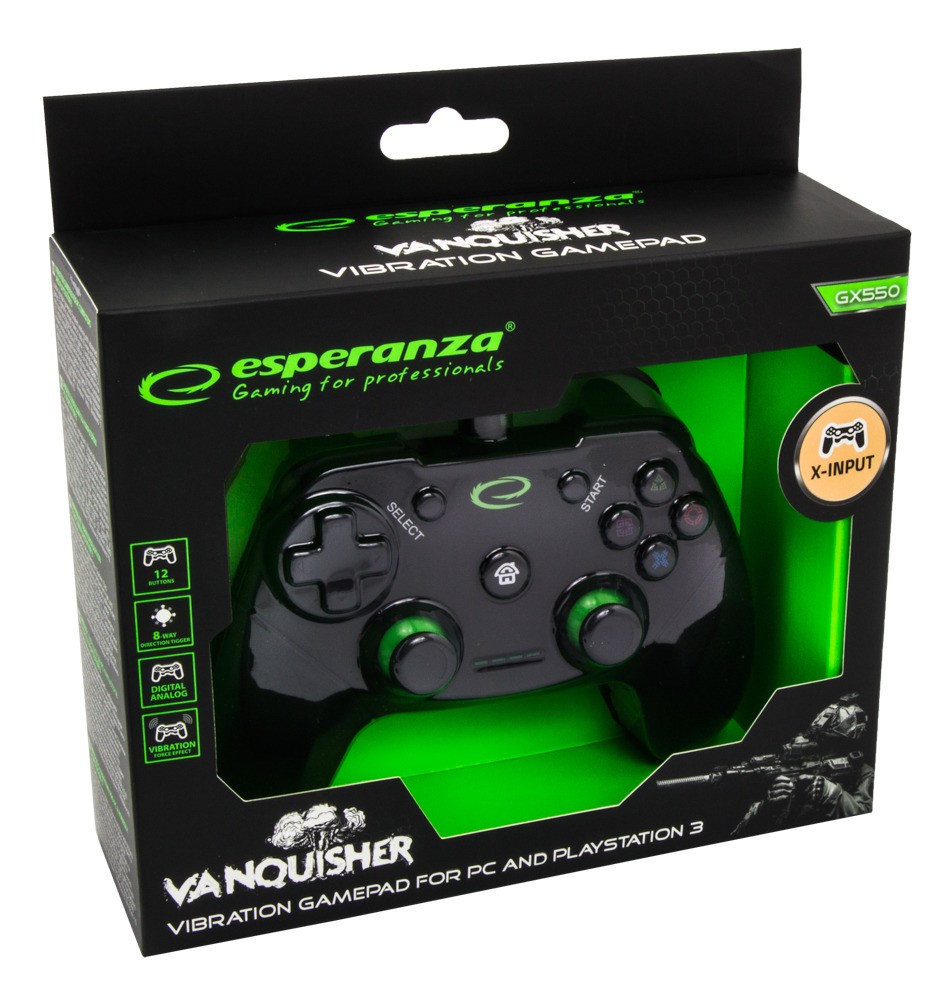 Gamepad za PC/PS 3, USB, Vanquisher 4