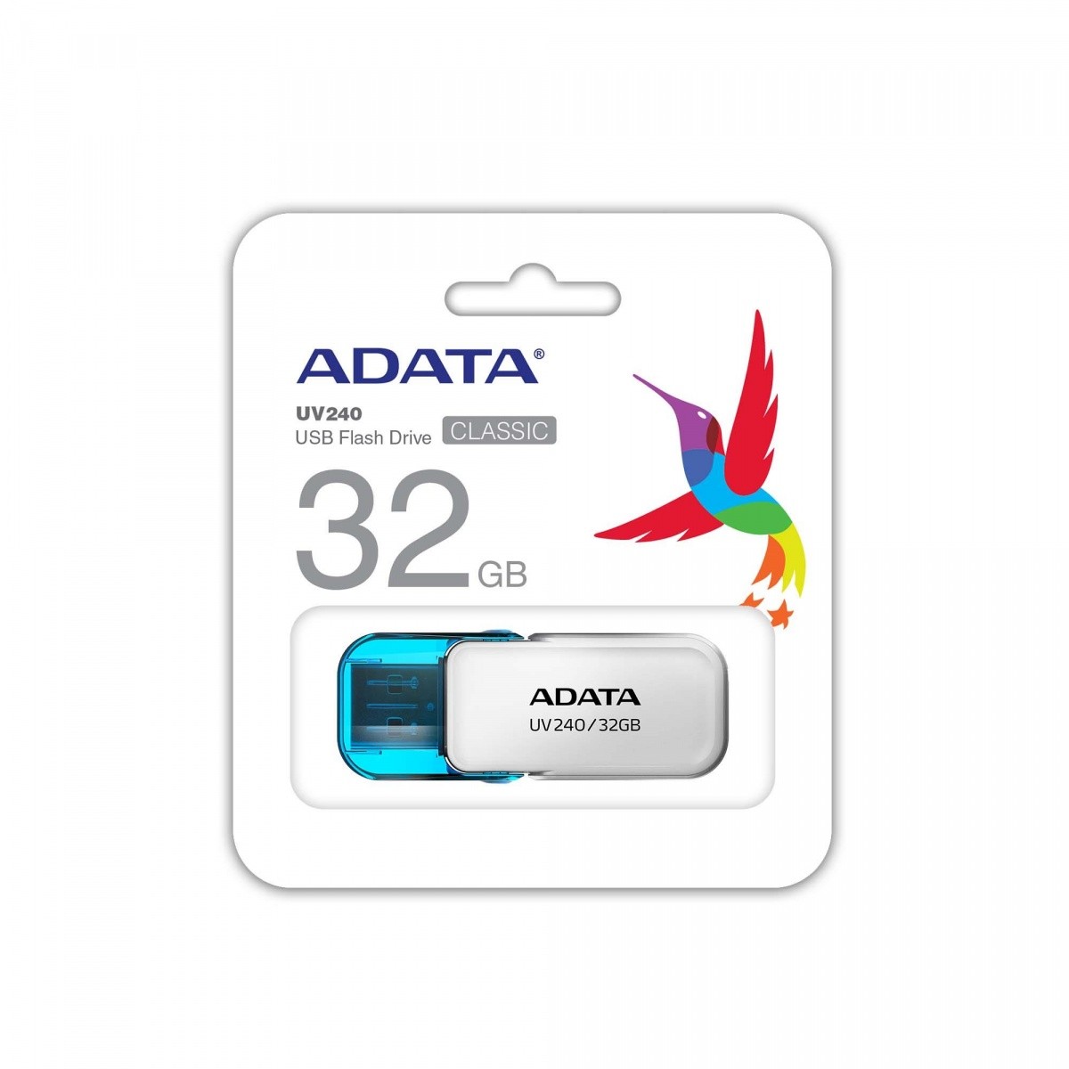USB ključek 32 GB, UV240, USB 2.0, bel