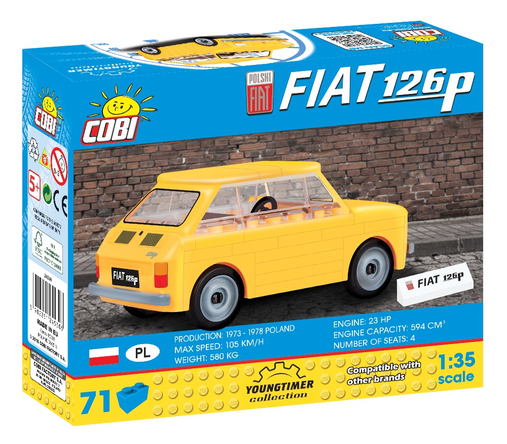 Cobi Kocki 126 el. poljski Fiat 126P 2