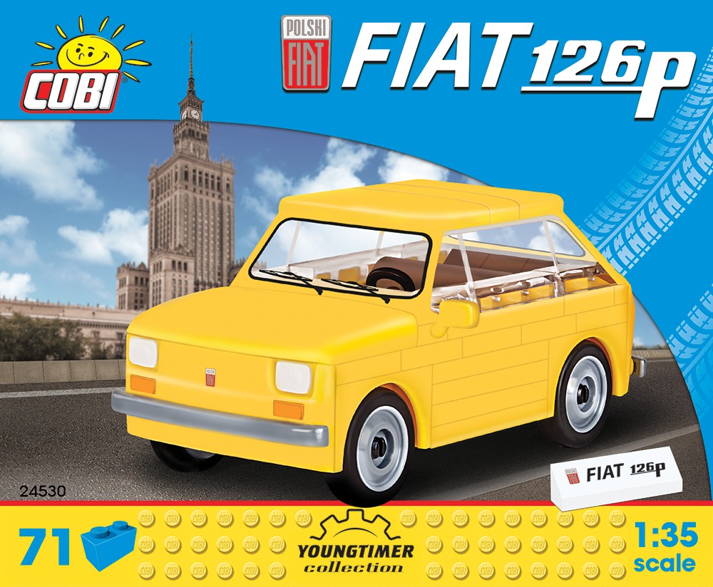 Cobi Kocki 126 el. poljski Fiat 126P 3