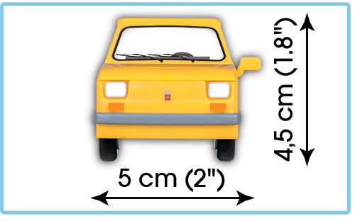 Cobi Kocki 126 el. poljski Fiat 126P 6