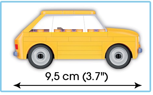Cobi Kocki 126 el. poljski Fiat 126P 7