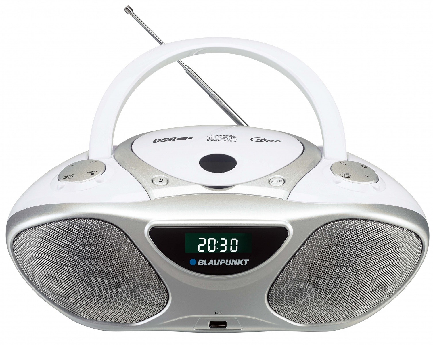 Prenosni radio/CD predvajalnik BB14WH