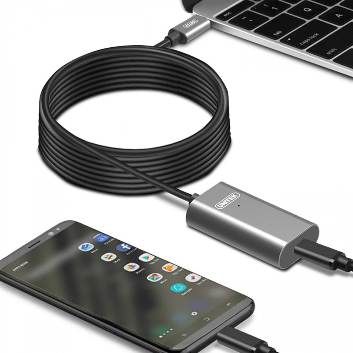 Aktivni USB-C 3.1 podaljšek 5m 4