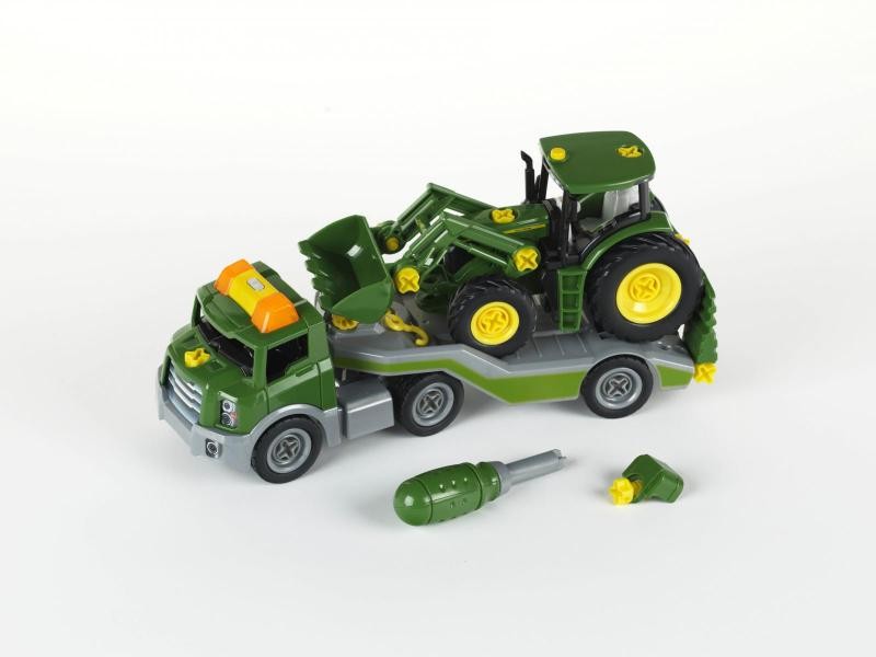 Traktor John Deere za sestavljanje na prikolici 2