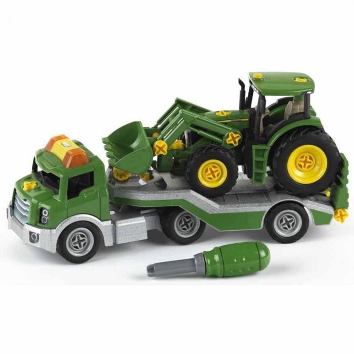 Traktor John Deere za sestavljanje na prikolici 3