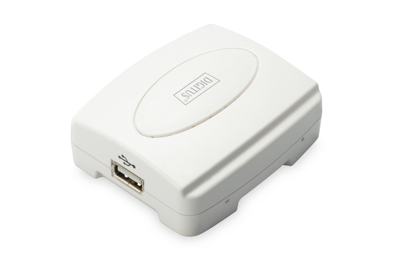 Print server 1xUSB 2.0, 1xRJ45 Fast Ethernet 2