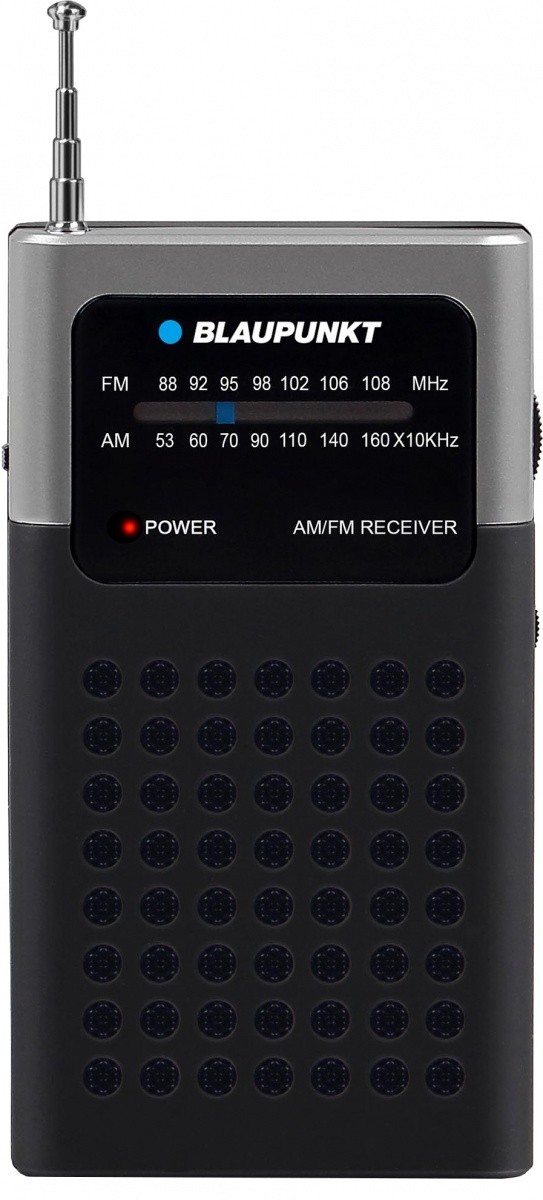 Prenosni radio PR4BK AM/FM, črn