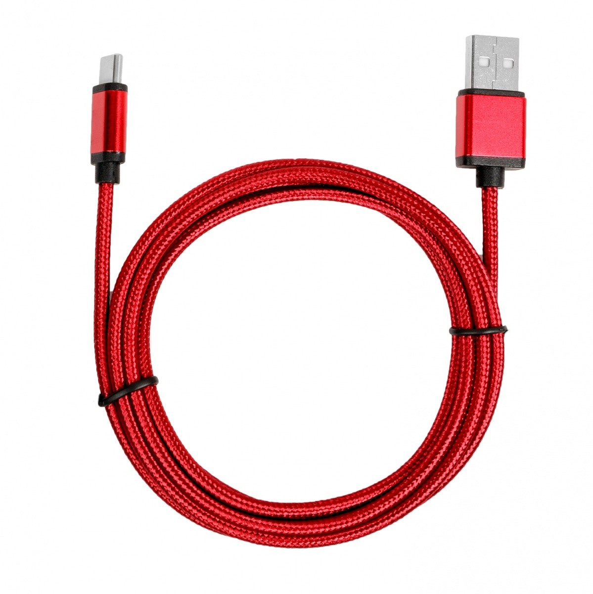 USB-C kabel TB, 1.5m, rubin rdeč 3