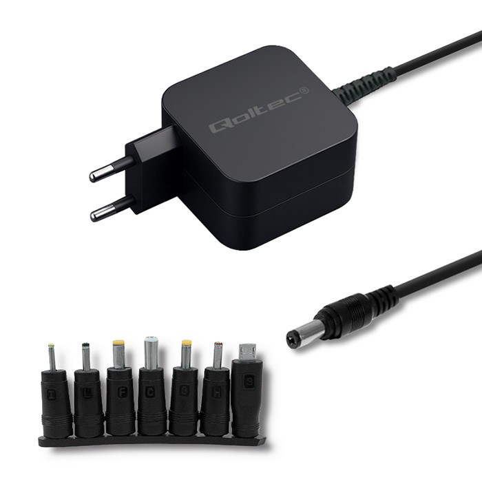 Univerzalni napajalnik Qoltec 15W s 7 vtiči