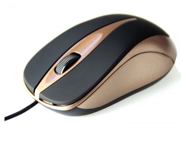 Media-Tech optična miška PLANO MT1091MO (bakrena)