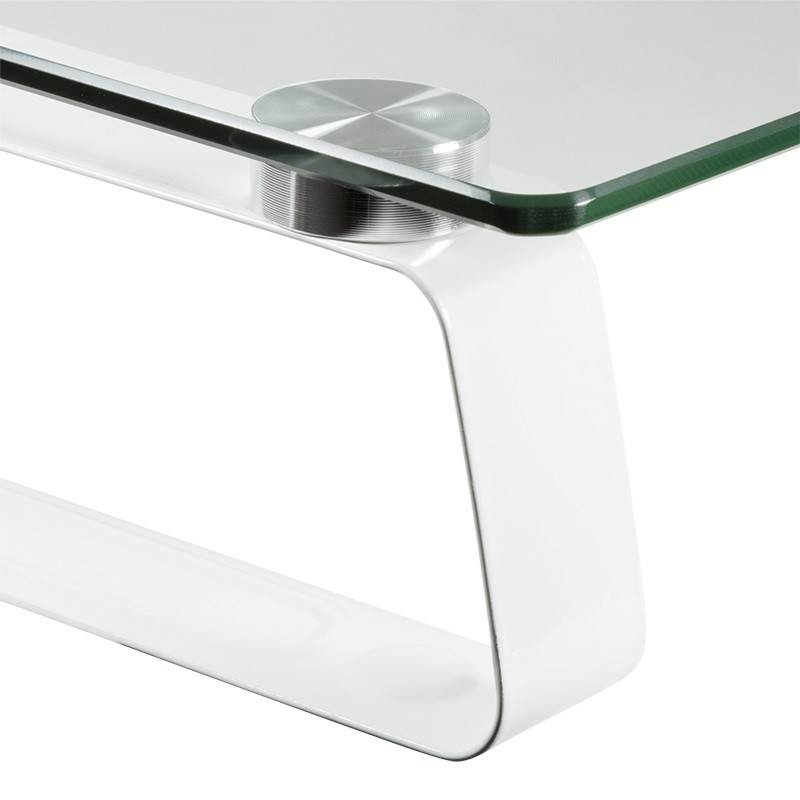 Stekleno stojalo za monitor, 560x210 mm, do 20kg 4