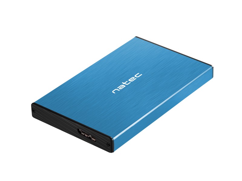 Zunanji ovitek za HDD/SSD SATA Rhino Go 2,5", modra 2