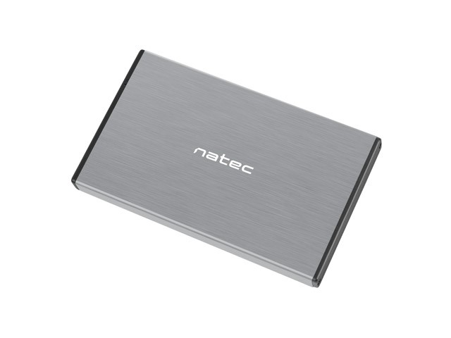 Zunanji ovitek za HDD/SSD SATA Rhino Go 2,5", siva 2