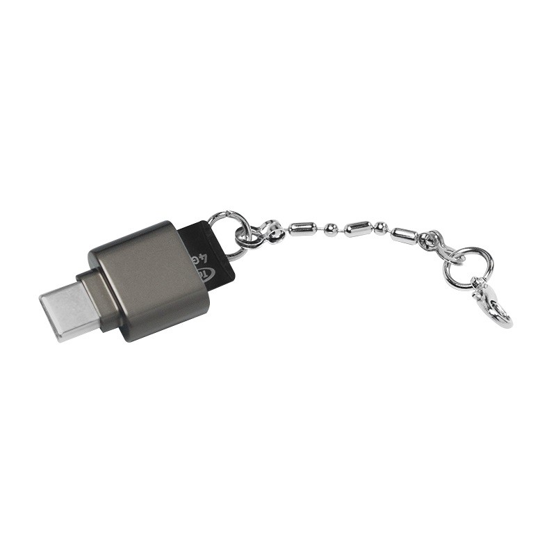 LogiLink čitalnik kartic microSD USB-C, obesek 3