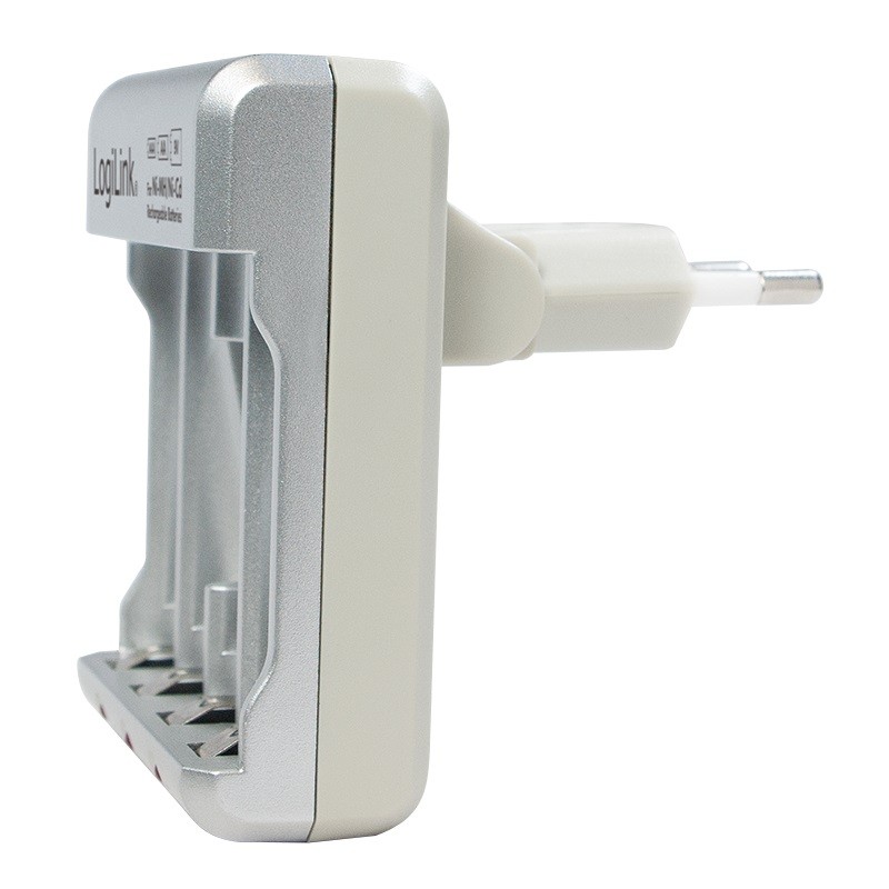 LogiLink polnilnik za Ni-Mh, Ni-Cd AA, AAA, 9V baterije 6