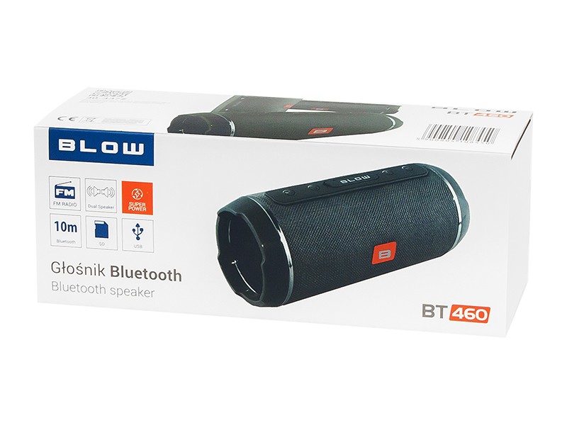 Bluetooth zvočnik BT-460, črn 3