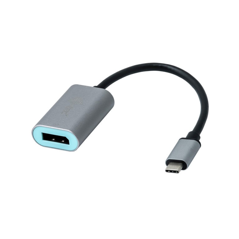USB-C 3.1 Display Port adapter, 60 Hz, kovinski 2