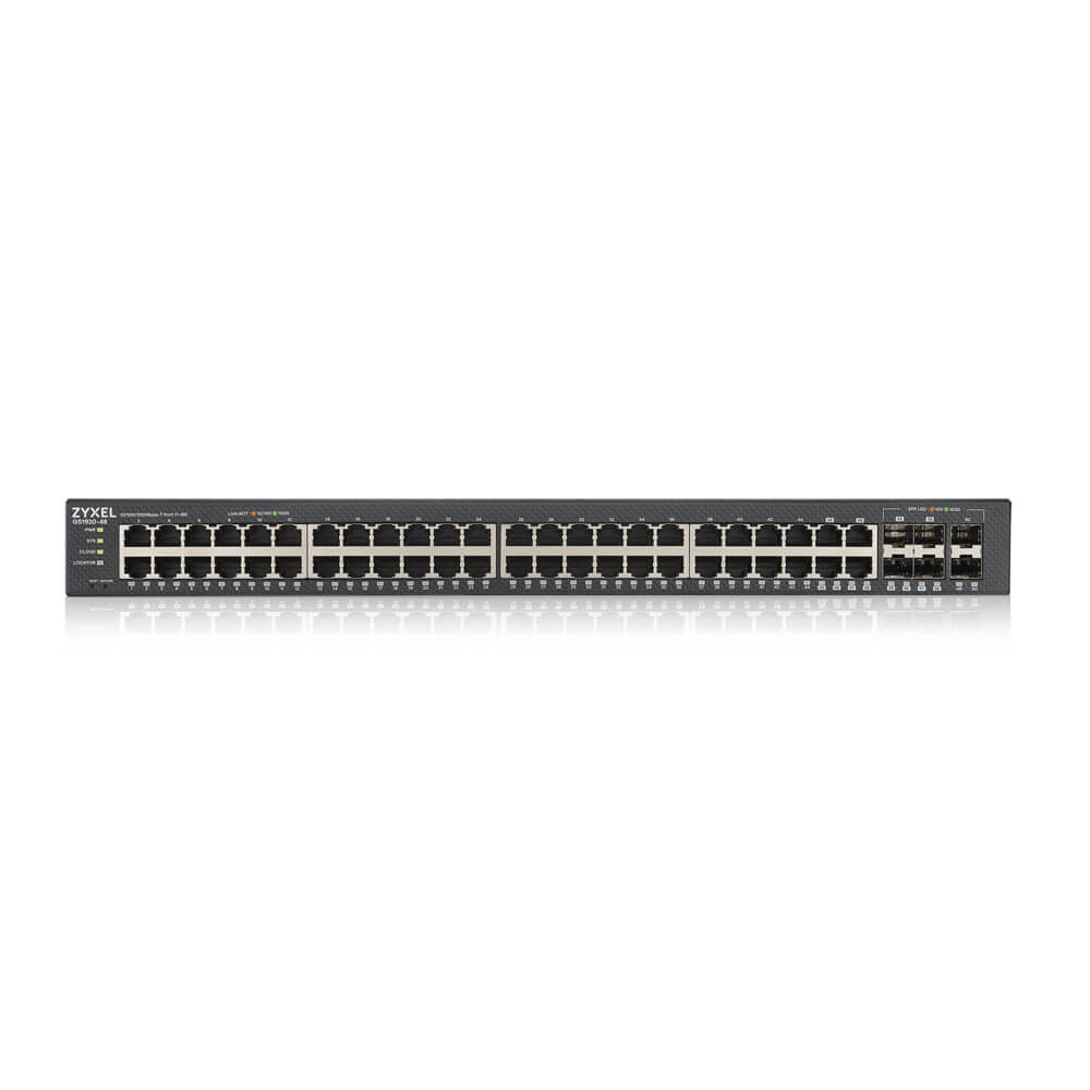 Zyxel GS1920-48V2 Upravljivi Stikalo, 48xGb + 4xGb SFP, NebulaFlex 2