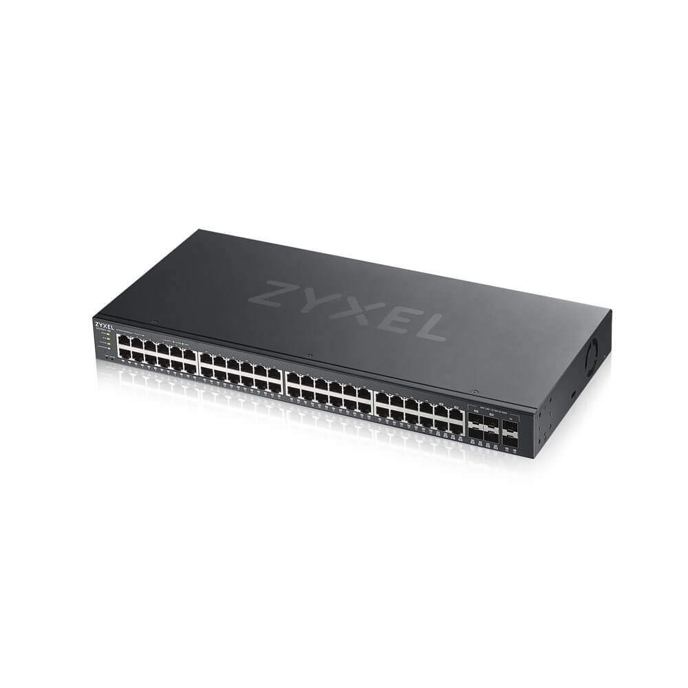 Zyxel GS1920-48V2 Upravljivi Stikalo, 48xGb + 4xGb SFP, NebulaFlex 3