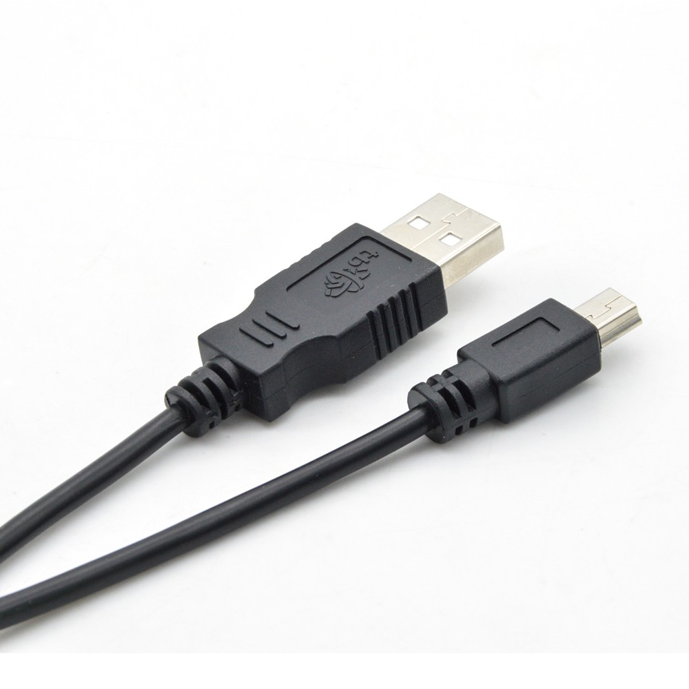 USB kabel - Mini USB, 1.8m, črn 2