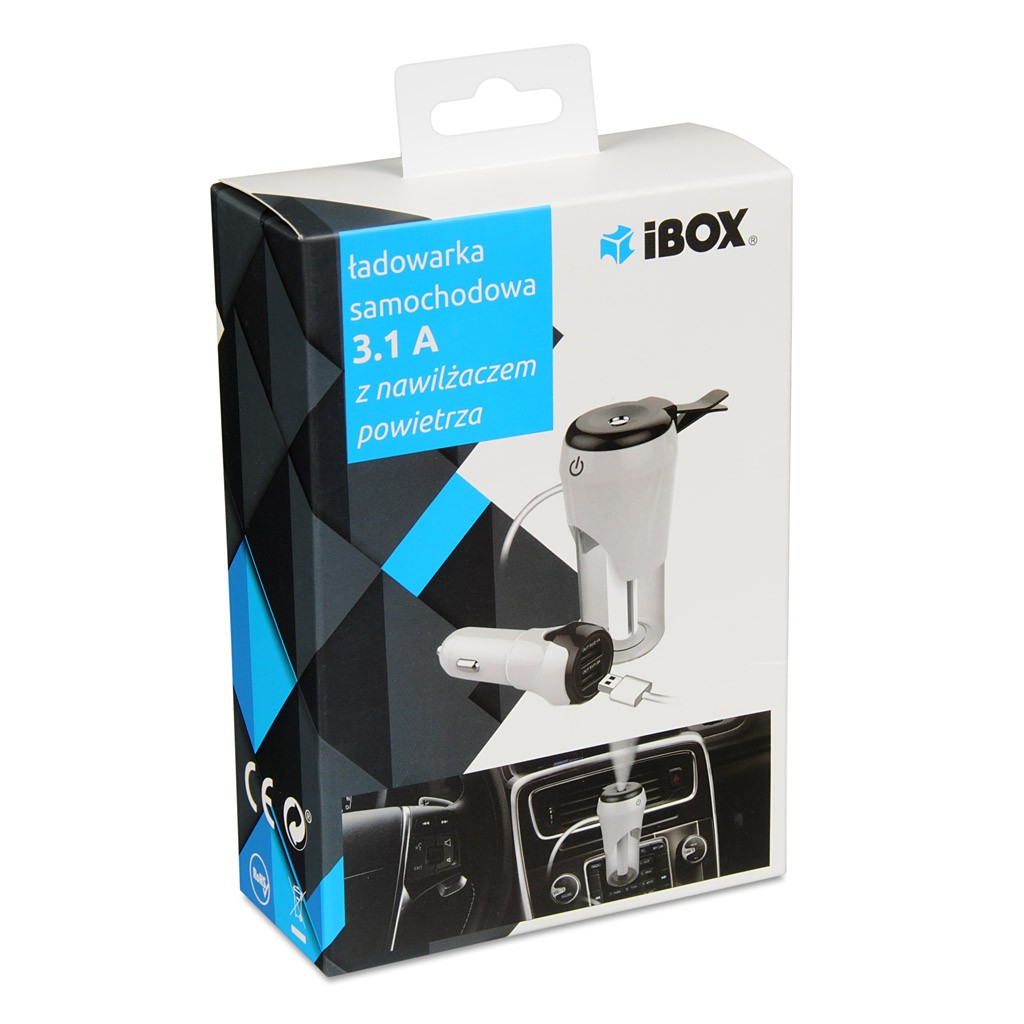 Avtomobilski USB polnilnik 2.1A + osvežilec zraka