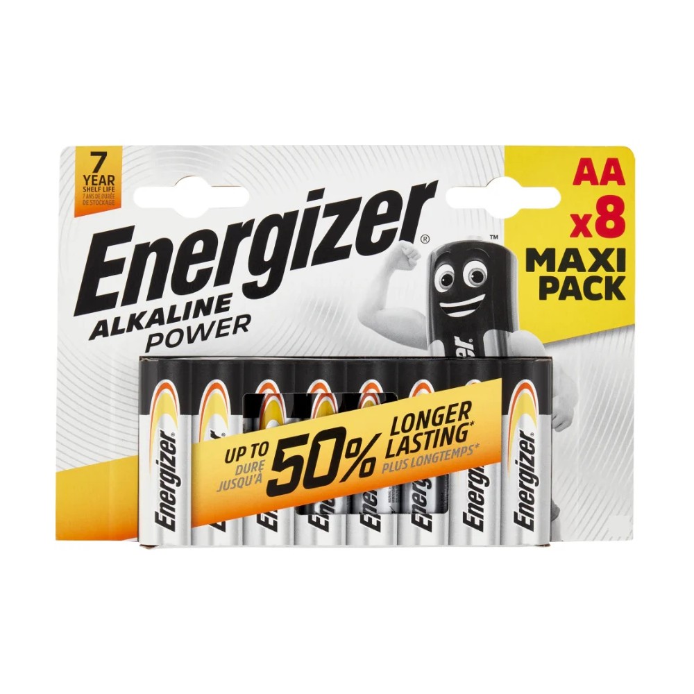 Baterije Alkaline Power AA E91 (8 kosov)