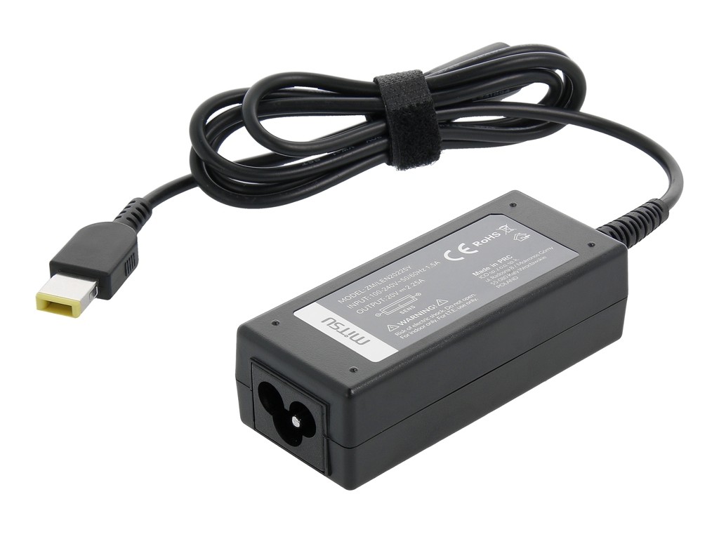 Lenovo Yoga napajalnik 45W, 20V 2.25A (pravokoten) 2