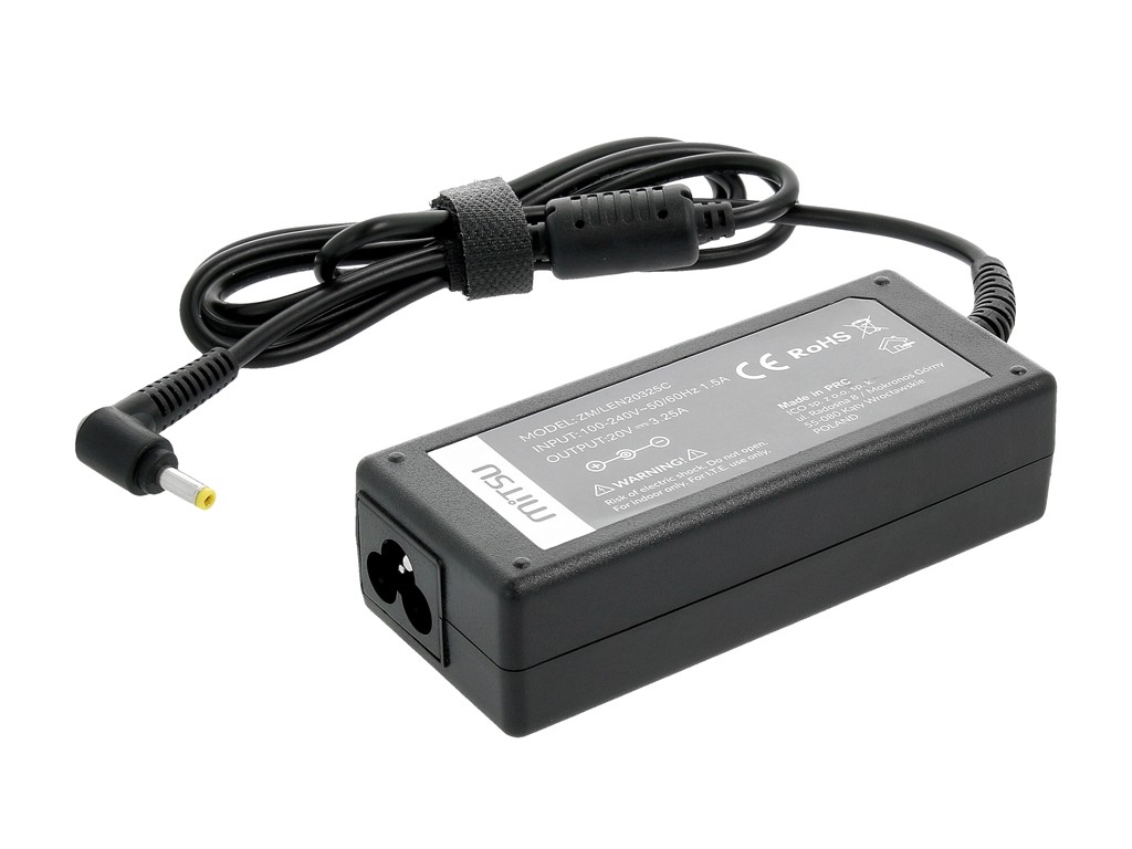 Napajalnik 20V 3.25A (4.0x1.7) za Lenovo 65W 2