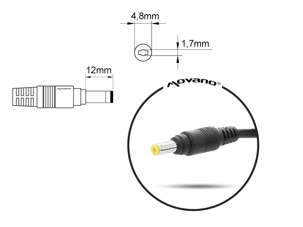 Napajalnik 10.5V 4.3A (4.8x1.7) za Sony 3