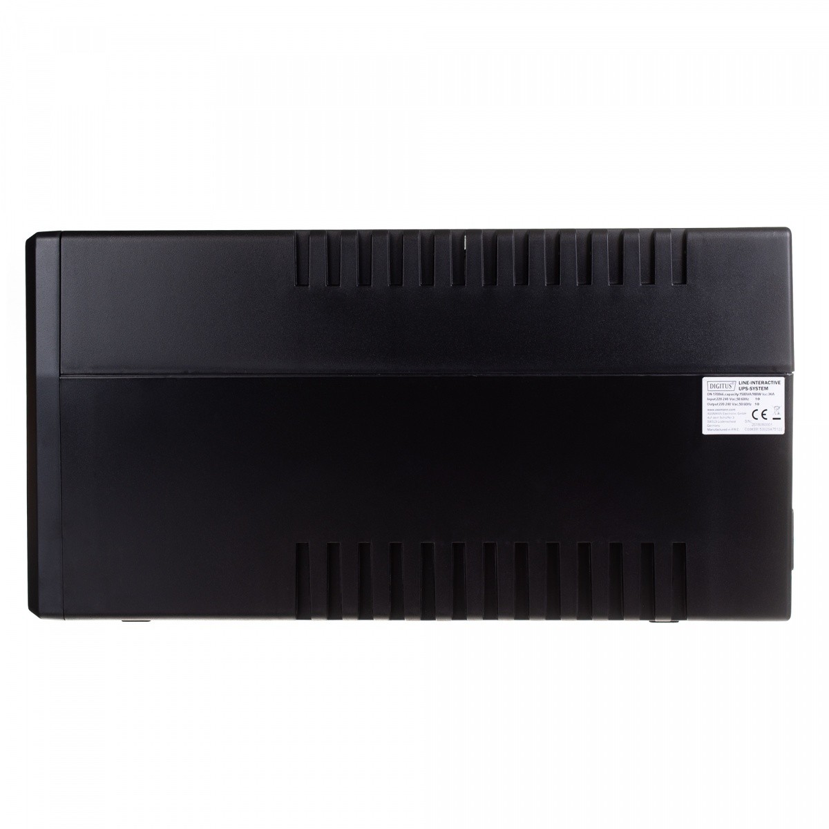 Digitus UPS Line-Interactive 1500VA/900W, AVR, 4xSCHUKO, USB, RS232, RJ45 2