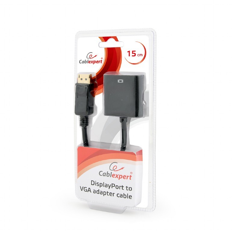 Adapter DisplayPort na VGA, črn 2