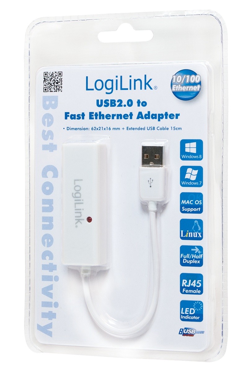 Adapter Ethernet RJ45 na USB 2.0 2