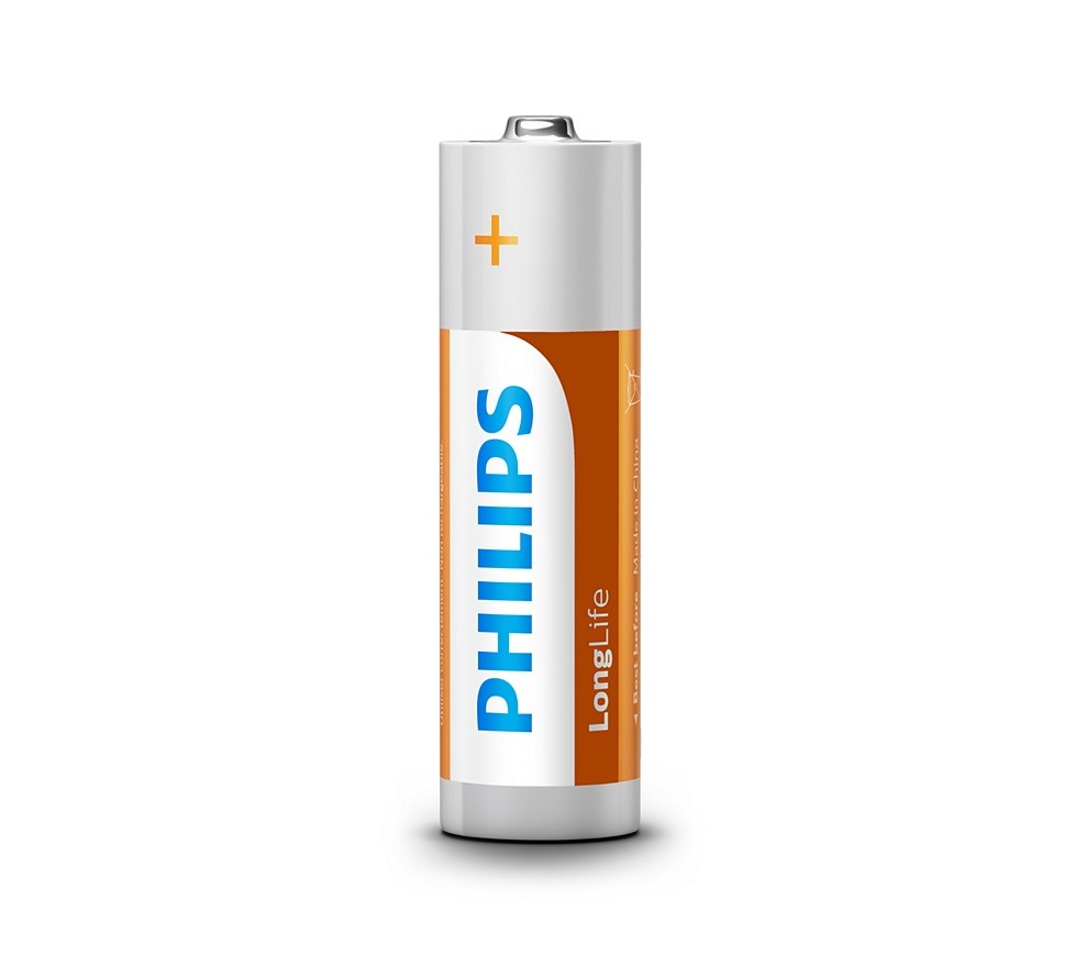 Philips LongLife Baterije AA, 4 kos.