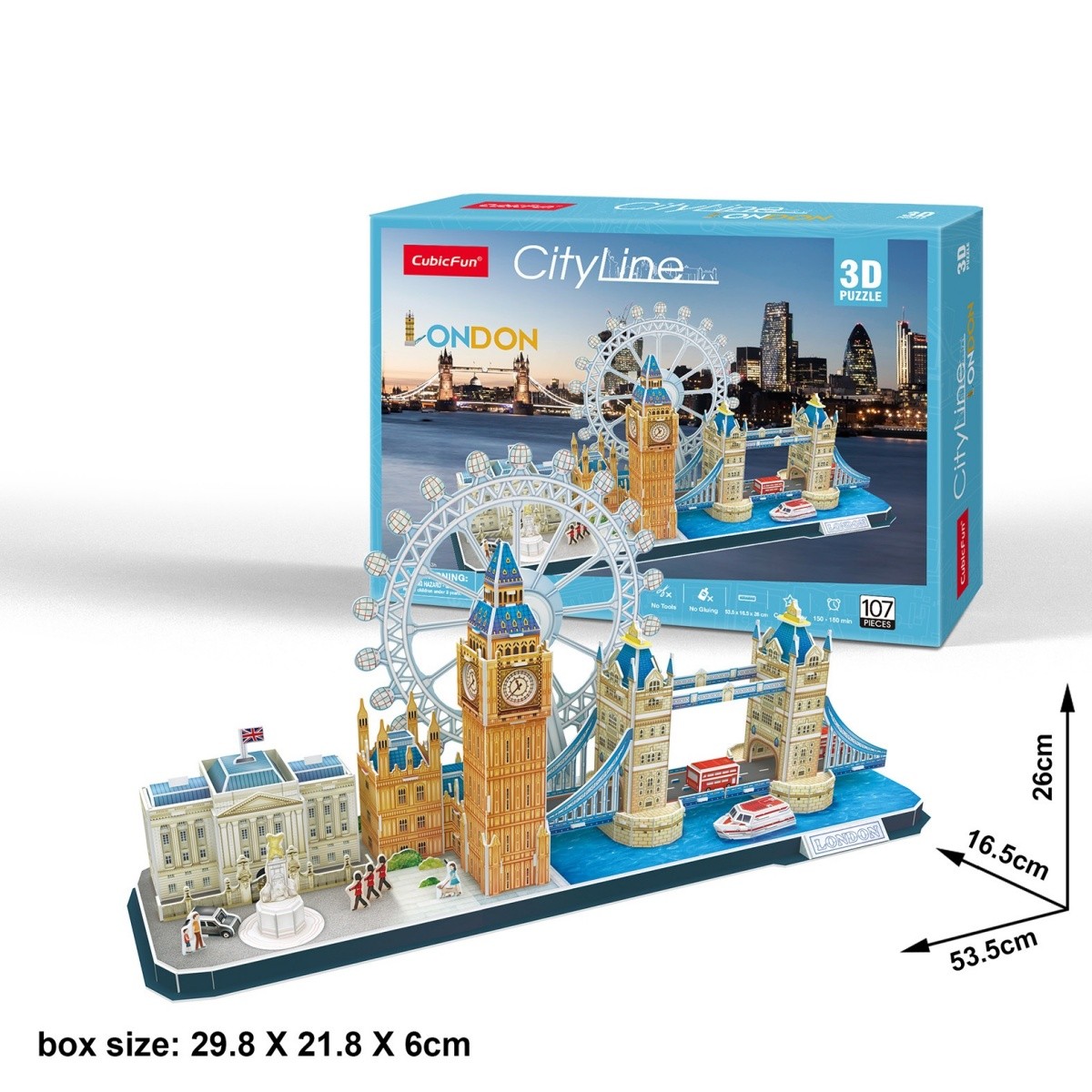 3D Puzzle City Line London