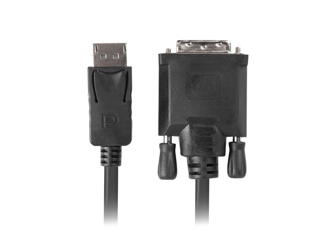 Kabel DisplayPort - DVI-D (24+1) M/M, 1m 2